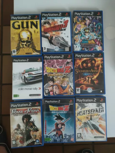 Lot Jeux Ps2