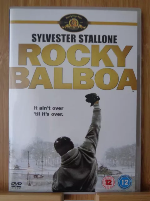 ROCKY BALBOA (MGM UK DVD 2007) Sylvester Stallone AS NEW! (3)