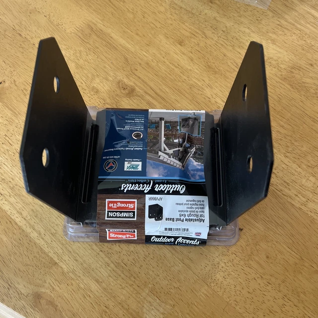 SIMPSON STRONGTIE APVB66R Outdoor Accents Rough Sawn 6x6 Adjustable