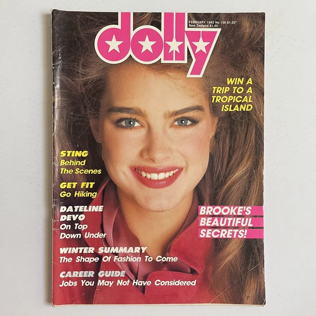 DOLLY FEBRUARY 1982 Magazine 80s Teenage Girls Australian Magazine ...