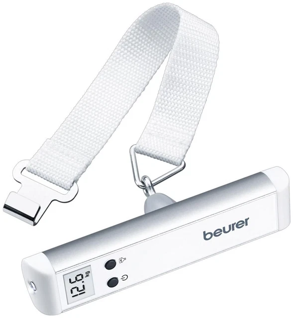 Beurer LS 10 Kofferwaage weiß / silber