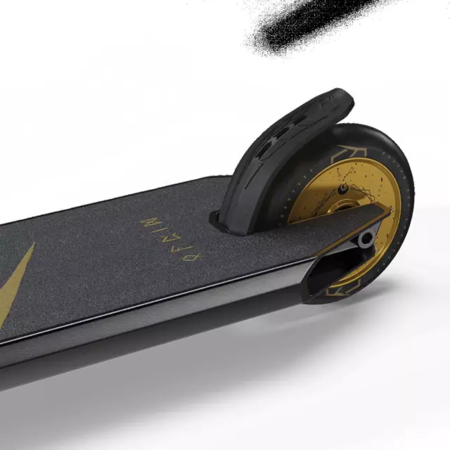 Fuzion 2021 Z350 Stunt-Scooter H=86cm schwarz / gold tretroller roller trick 2