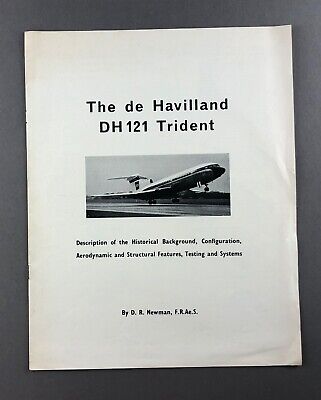 Dh 121 Trident Manufacturers Sales Brochure 1962 Seat Maps