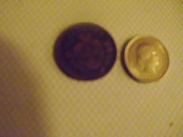 2 alte Münzen aus der Schweiz 2 Rappen von 1890 Bronze  + 5 Rappen von 1959