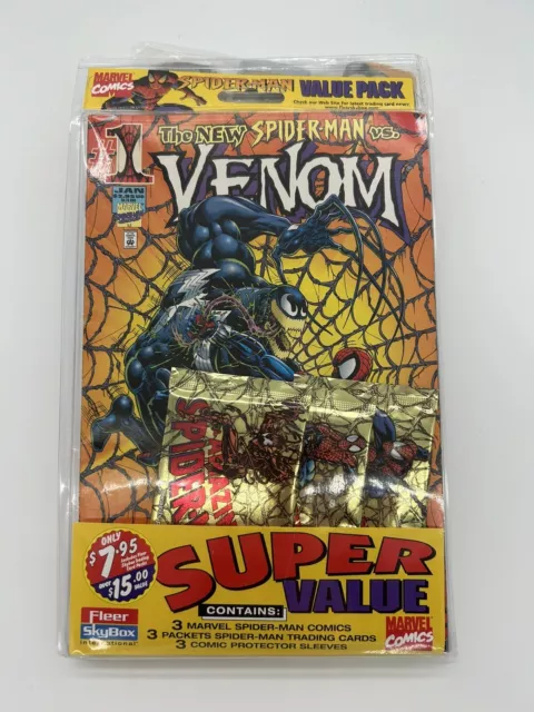 Marvel Comics - Fleer Skybox - 1997 Spider-man Value Pack - Brand New & Sealed