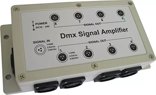Dmx 8 Channel Signal Amplifier Distribution