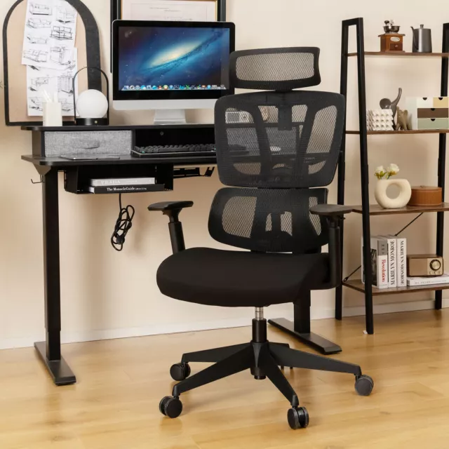 Ergonomic Office Chair Adjustable Desk Chair Breathable Mesh Executive Chair 2