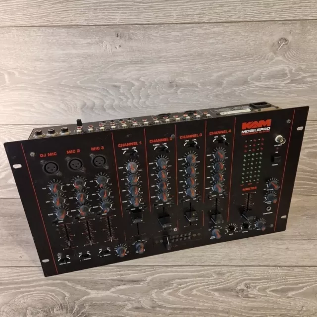 Kam Mobile Pro Professional DJ mixer Series Number 0002097