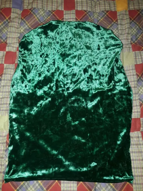 Vestito Donna Top da Ballo, Verde riflettente, morbido, Zuiki