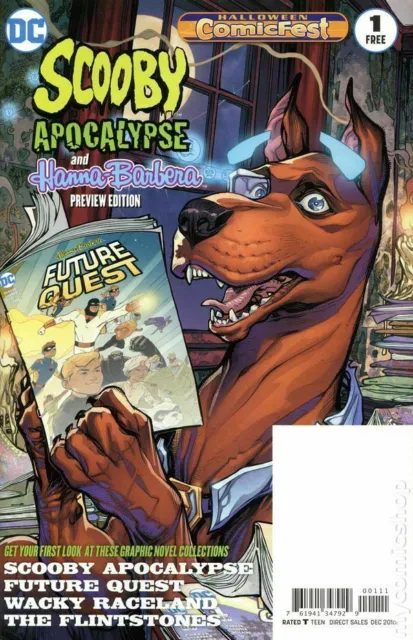 Scooby Apocalypse Preview #1 Unstamped Halloween 2016 DC Comic 1st Print NM