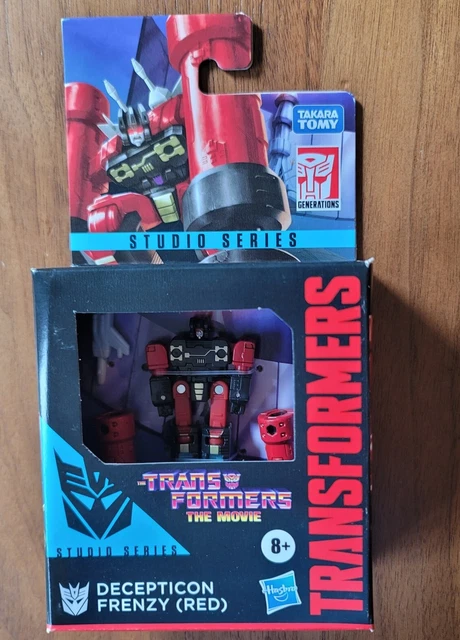 TRANSFORMERS STUDIO SERIES The Movie Core Class Decepticon Frenzy Red ...