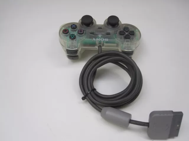 Official Sony PlayStation 1 / PS1 Analog Controller - SCPH-1200 (clear)