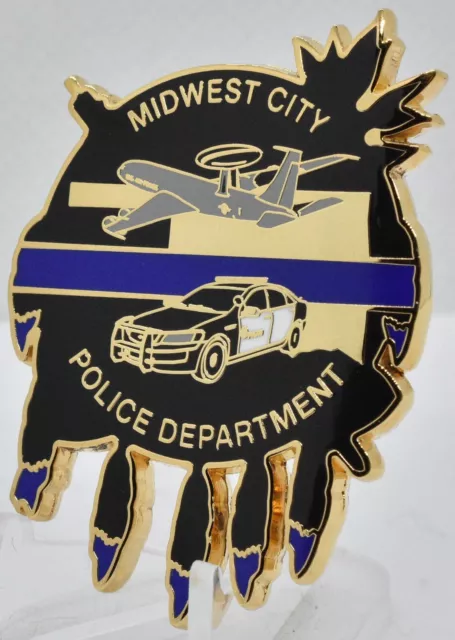 Midwest City Oklahoma Police Department Challenge Coin 2