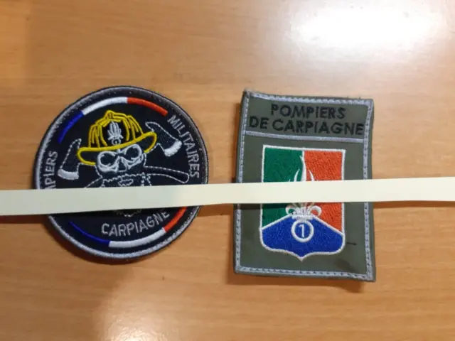 Légion Etrangère /1º REC /lot patch pompiers militaire/2023a