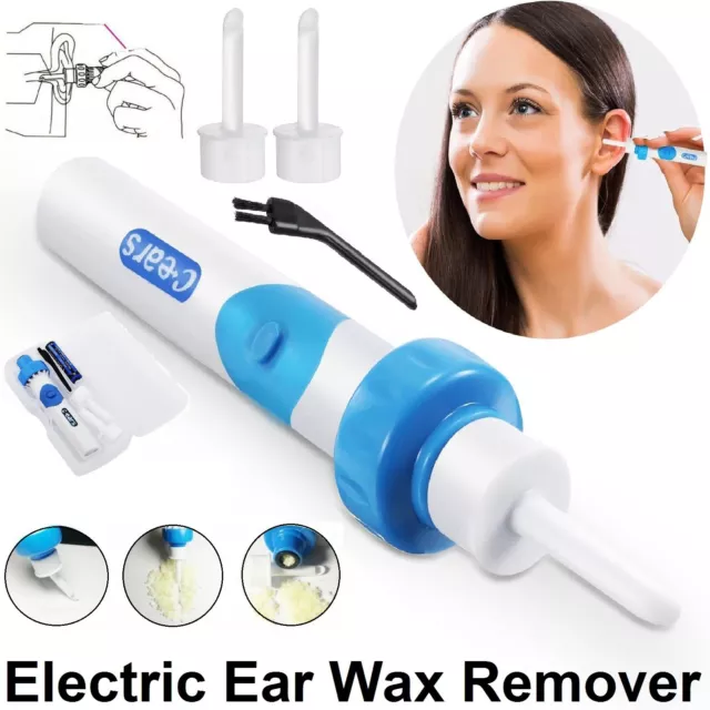 Electric Ear Pick Ear Wax Painless Tool Cleaning Cleaner Device Removal Vacuum