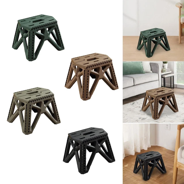 Sgabello Pieghevole Uquip Da Campeggio - Leggero, Portatile, Supporto 100 Kg, Blu/Grigio - Foto 7