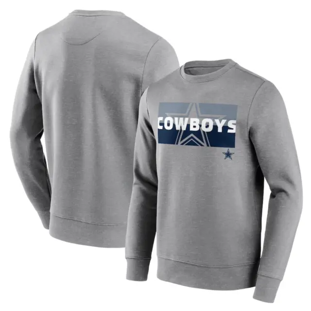 Dallas Cowboys Men's Sweatshirt (Size XL) NFL Square Off Graphic Top - New