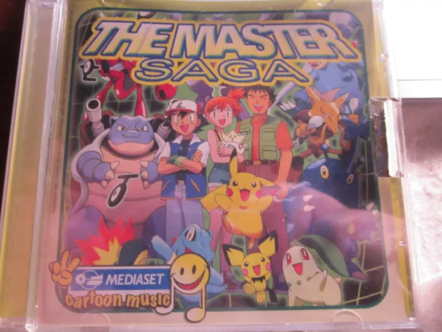 The Master Saga Audio Cd Per Bambini Usato Pokemon Buone Condizioni Leggi