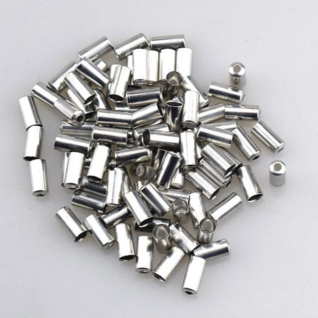 Embout D'extrémité De Câble De Frein Clarks - Universel, Tailles 1,0 Mm Et 1,6 Mm, Couleur Argenté - 9
