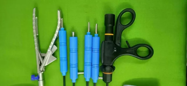 Mini conjunto de cirugía laparoscópica de 8 piezas, instrumentos... 3