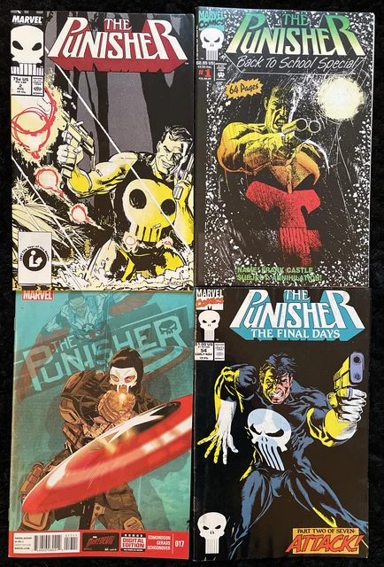 Punisher Comics (Lot of 28) Vol. 2 - War Zone Journal - Platoon 2099 Special #1 2