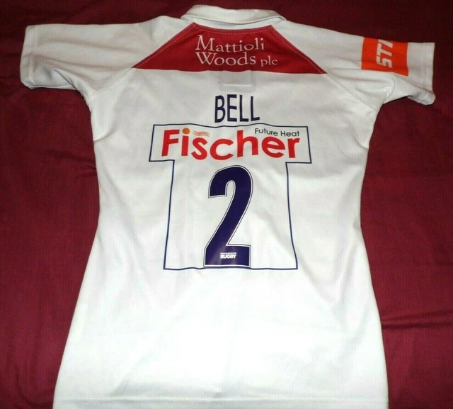 maillot rugby Leicester tigers signé