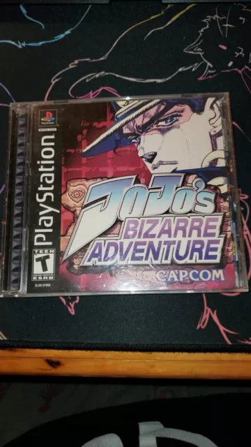 PS1 Jojo's Bizarre Adventure Fighting Game Complete w/ Manual & Reg Card  Rare