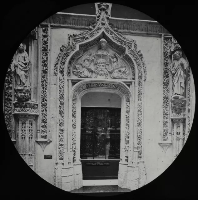 Magic Lantern Slide KENSINGTON ART MUSEUM NO7 C1888 PHOTO V&A VICTORIA & ALBERT