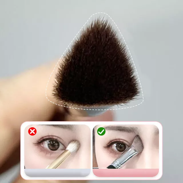 Makeup Brush Nose Contour Brush Flat Top Blush Brush Concealer Angled Brush