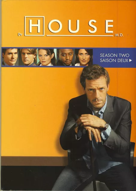 House, M.D Saison 2 (Keepcase) (Bilingue) Nouveau DVD