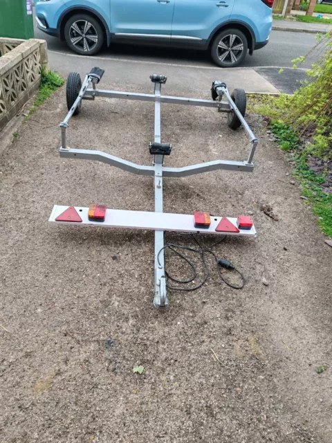 Roller Coaster Boat Trailer with Lightboard. BOAT NOT INCLUDED.