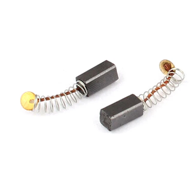 10 Pairs Replacement Motor Carbon Brushes 10 x 5 x 5mm for Hitachi CB56