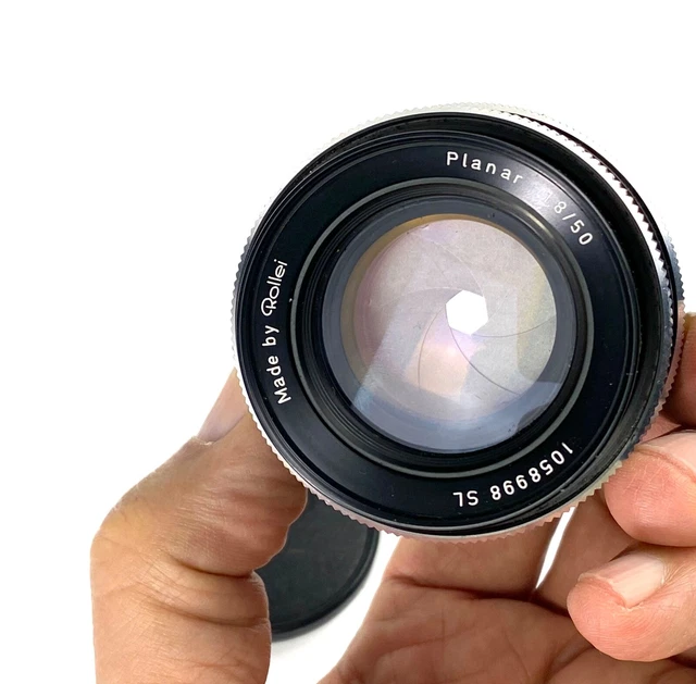 Carl Zeiss Planar 50mm 1:1.8 Objektiv lens für Rollei QBM SL 35 4