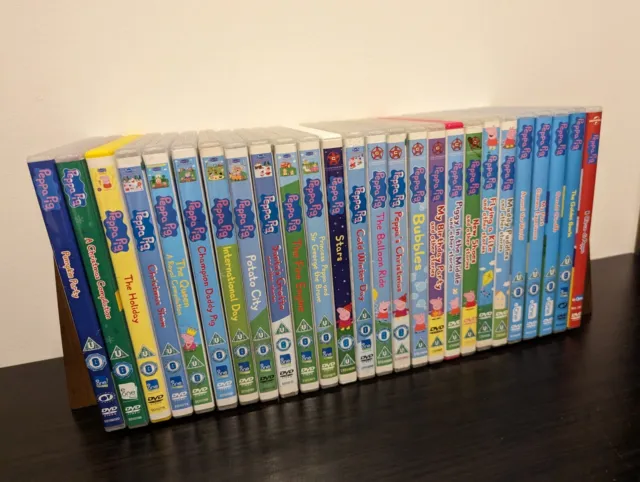 Peppa Pig Ultimate DVD Collection 20+ DVD  Children’s Stories.
