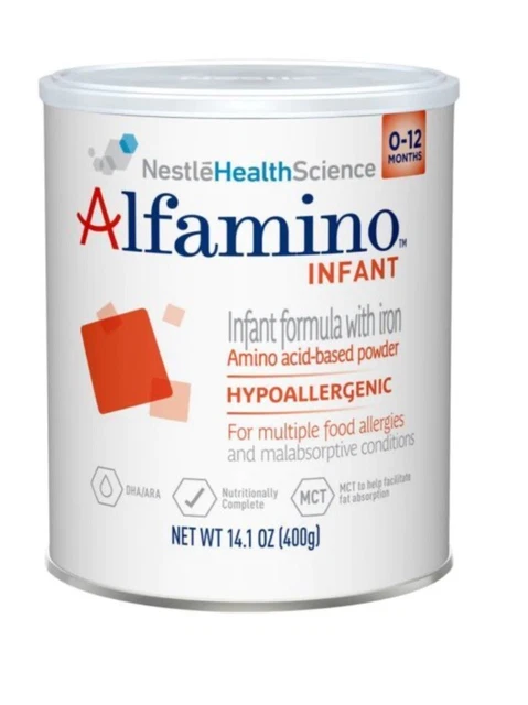 ALFAMIN0 Infant Formula Unflavored  6 Pack  Exp. Oct  2024