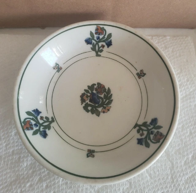 Vintage 1930 Missouri Pacific Railroad 5.25" Bowl Backstamped