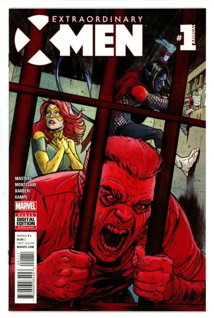 Extraordinary X-Men Annual Vol 1 #1 Marvel (2016)