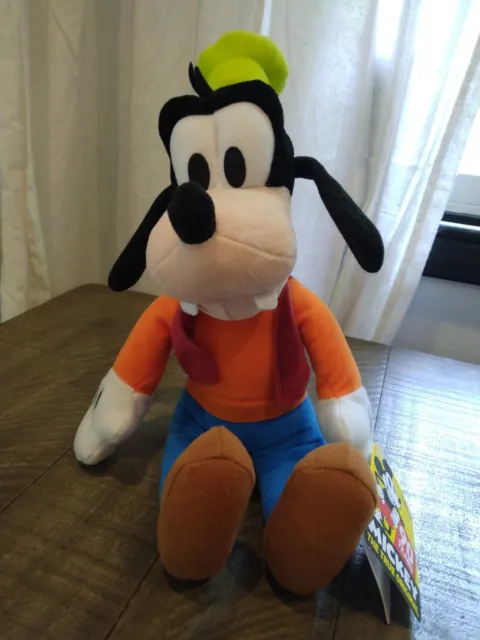 Kohls Cares Disney 90 Years Goofy Plush Stuffed Animal Toy 14" NWT