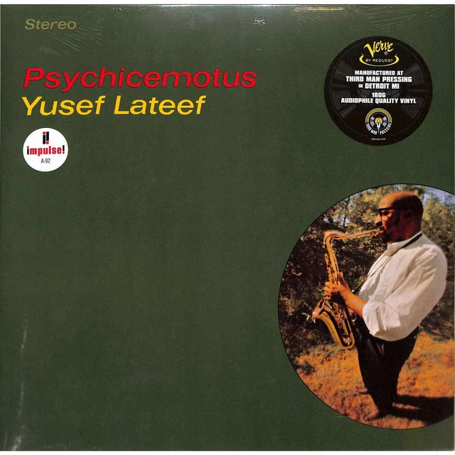 YUSEF LATEEF – Psychicemotus - Impulse! – AS-92 - STEREO 1st