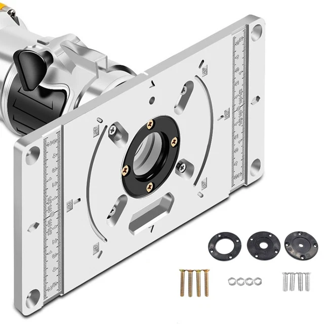 Piastra In Alluminio Per Router - Per Tavoli Da Lavoro E Fresatura - Foto 3