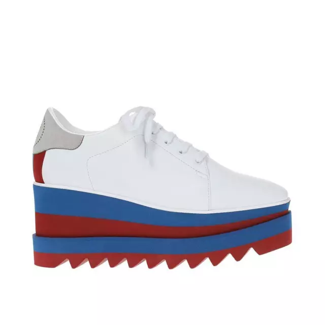Stella McCartney Women's Elyse Platform Sneakers White 2