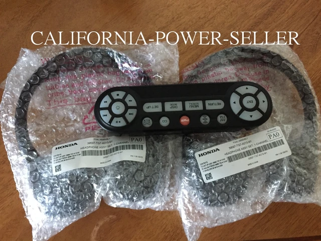 2005 2006 2007 2008 Honda Odyssey Rear Dvd Video Remote & 2 Headphones New 2005 2006 2007 2008 Honda Odyssey Rear Dvd Video Remote & 2 Headphones New