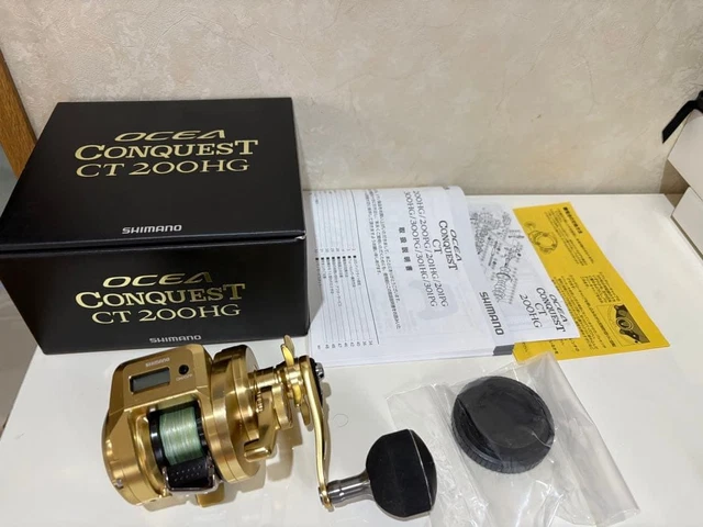 SHIMANO 18 OCEA Conquest CT 200HG con línea EUR 334,77 - PicClick ES