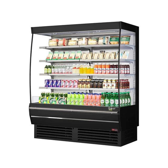 Turbo Air TOM-72DXB-N 68" Vertical Open Display Merchandiser