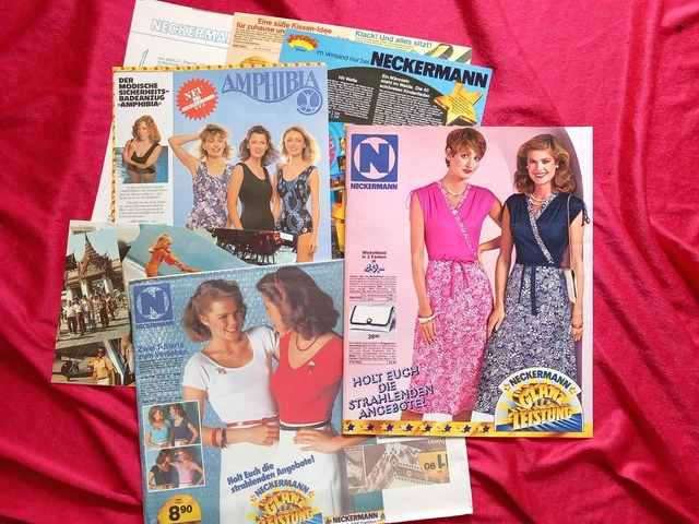 NECKERMANN 'GLANZ LEISTUNG' Frühjahr Sommer 1980 vintage Katalog ...