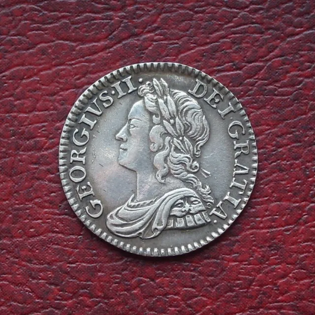 George II 1746 silver maundy fourpence