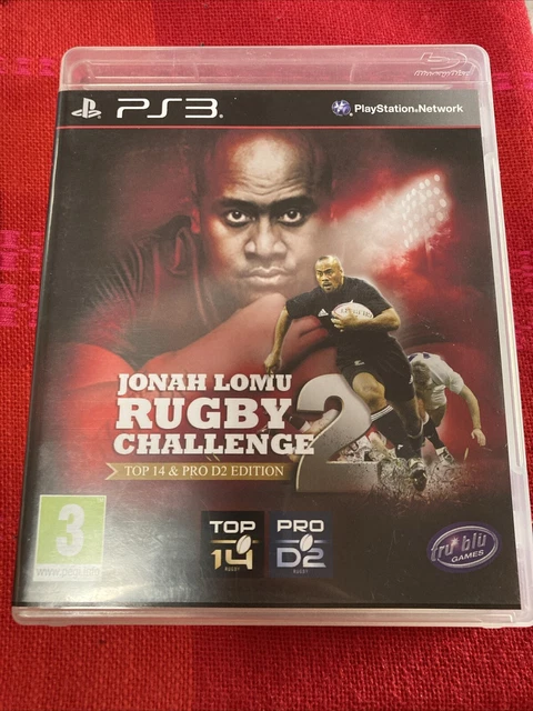Rugby Challenge 3 Jonah Lomu Edition – PS3 (PAL) – Complet Et Testé, Bonne état !