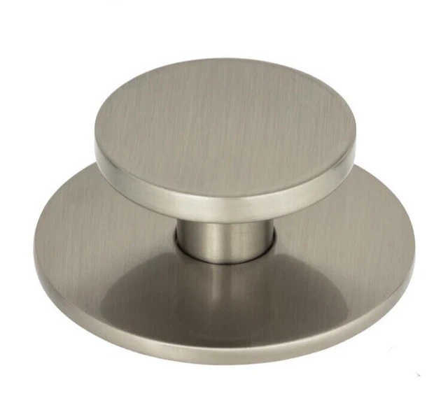 Atlas Homewares A601-BRN Dot 2 Inch Diameter Mushroom Cabinet Knob 3-Pack
