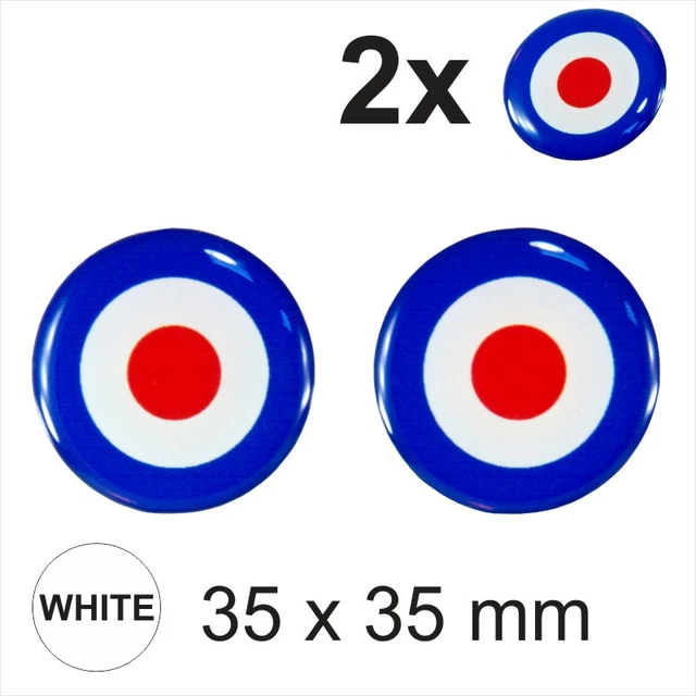 RAF Roundels 150mm Diameter – Top Quality Stickers/Decals For Van, Car, Scooter Mods – UK Made