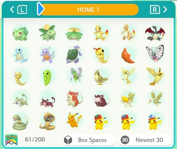 Pokemon Home 957 Gen 1-7 SHINY Living Full Complete Pokedex Rare